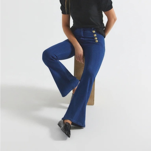 Derek Lam 10 Crosby
Robertson Flared Denim Sailor Trousers - Picture 11 of 12